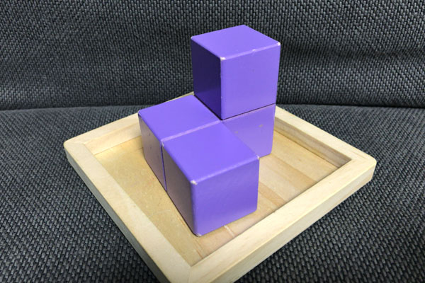 子どもの頭を良くする『賢人パズル』：紫