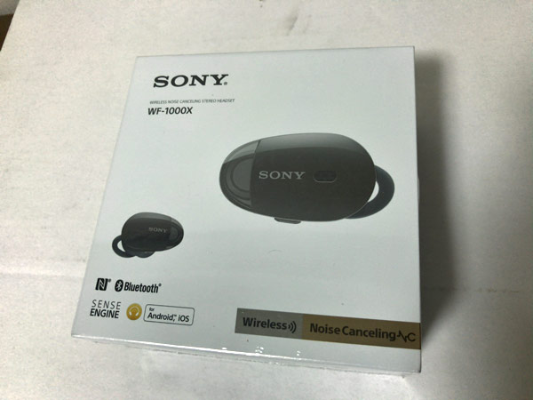 【SONY WF-1000X】箱